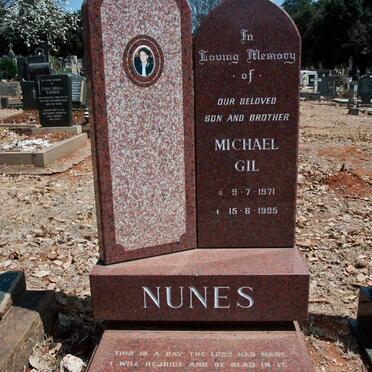NUNES Michael Gil 1971-1995