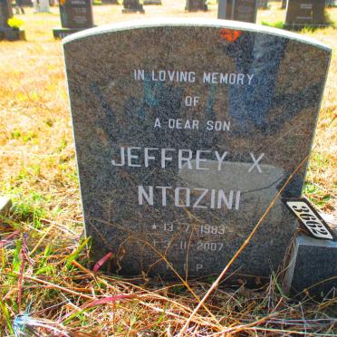 NTOZINI Jeffrey X 1983-2007