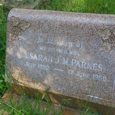 PARKES Susarah J.M. 1922-1950