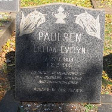 PAULSEN Lillian Evelyn 1909-1965