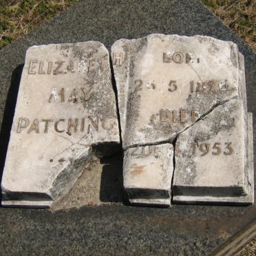 PATCHING Elizabeth May 1876-1953