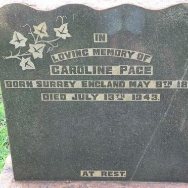 PAGE Caroline 1871-1943