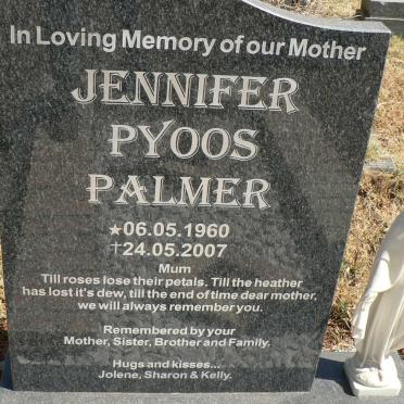 PALMER Jennifer Pyoos 1960-2007