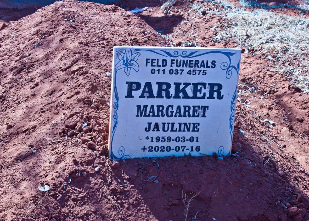 PARKER Margaret Jauline 1959-2020
