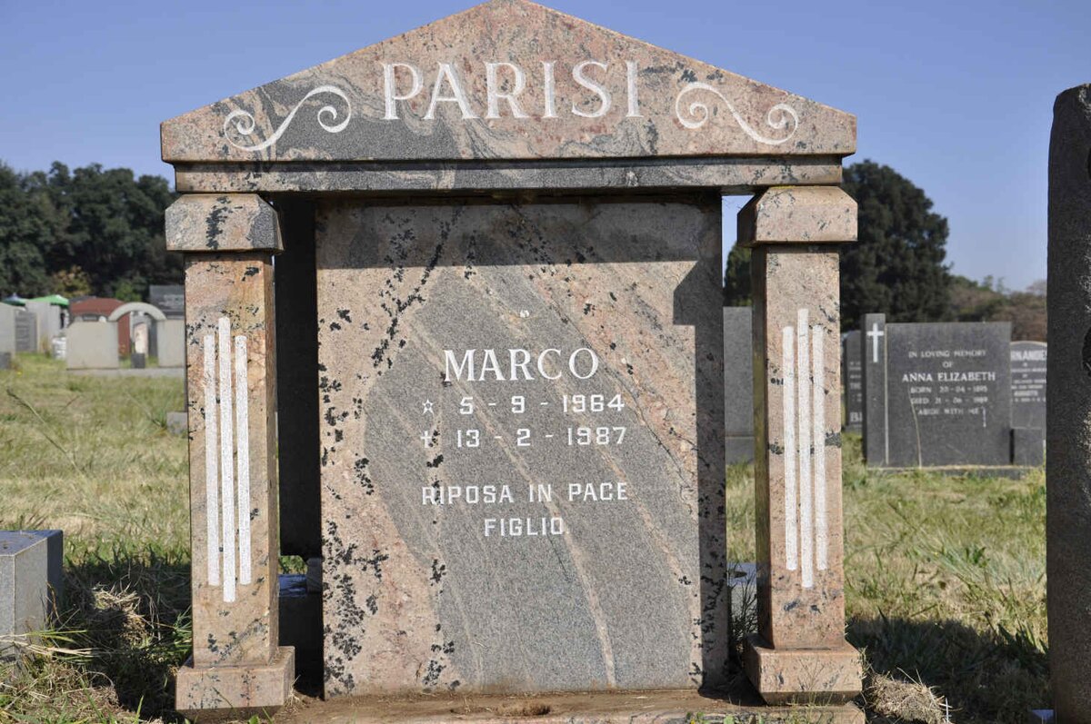 PARISI Marco 1964-1987