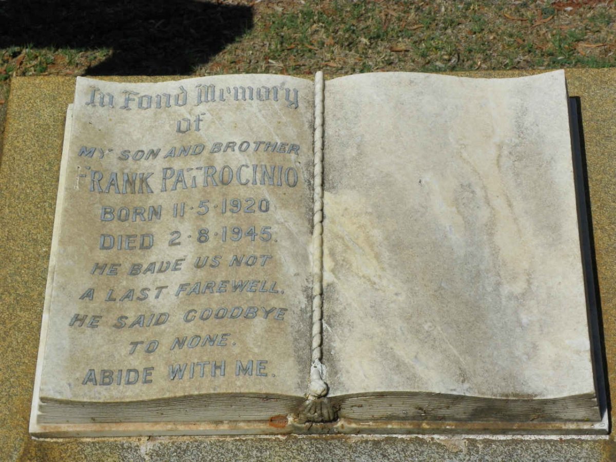 PATROCINIO Frank 1920-1945