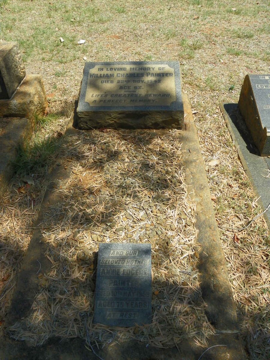 PAINTER William Charles -1942 &amp; Annie Eugene -1959