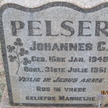PELSER Johannes C. 1948-1951