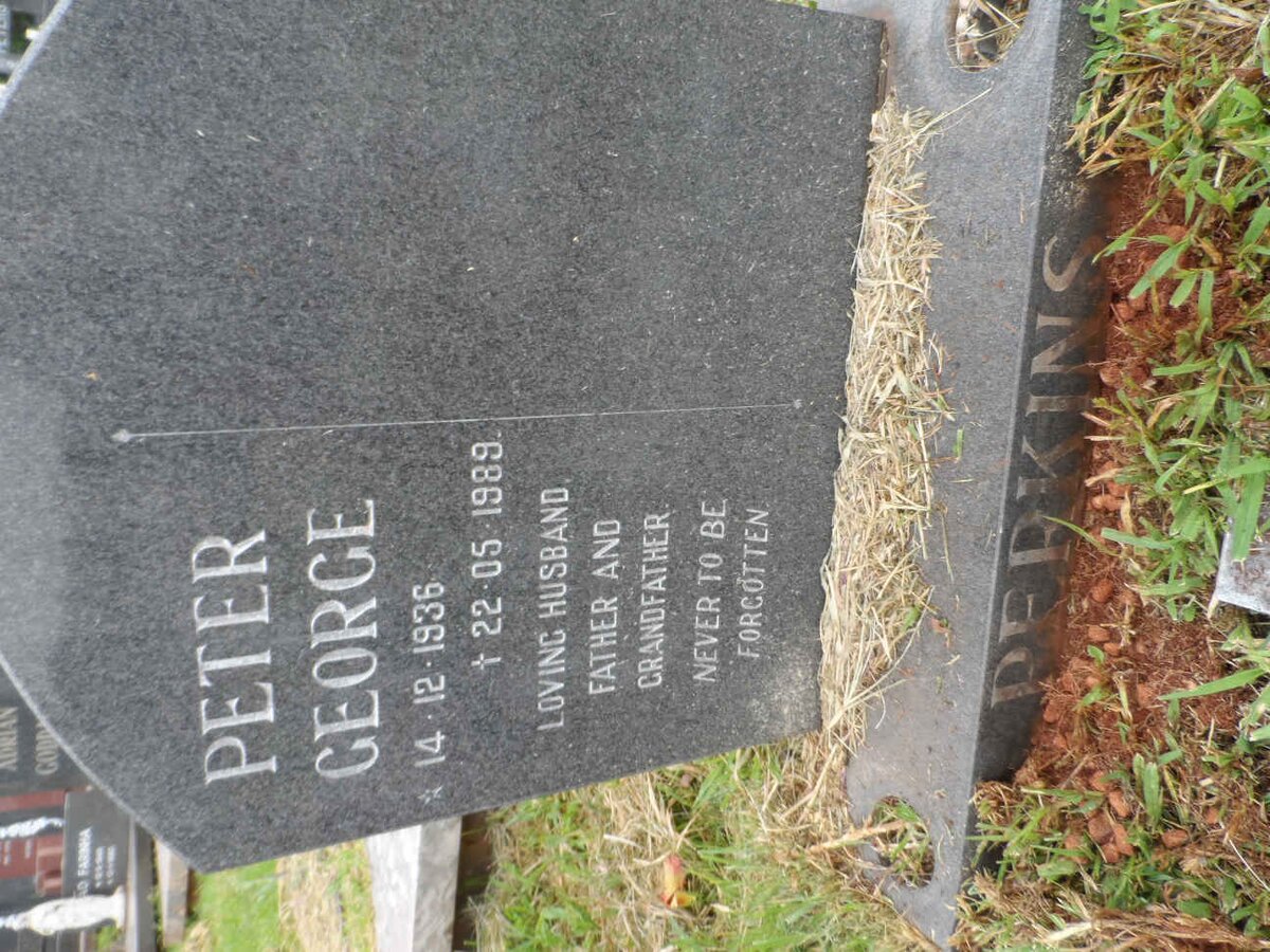 PERKINS Peter George 1936-1989