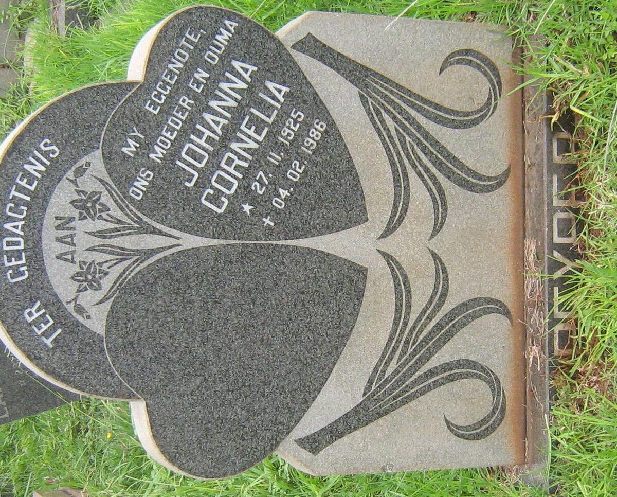 PEYPER Johanna Cornelia 1925-1986