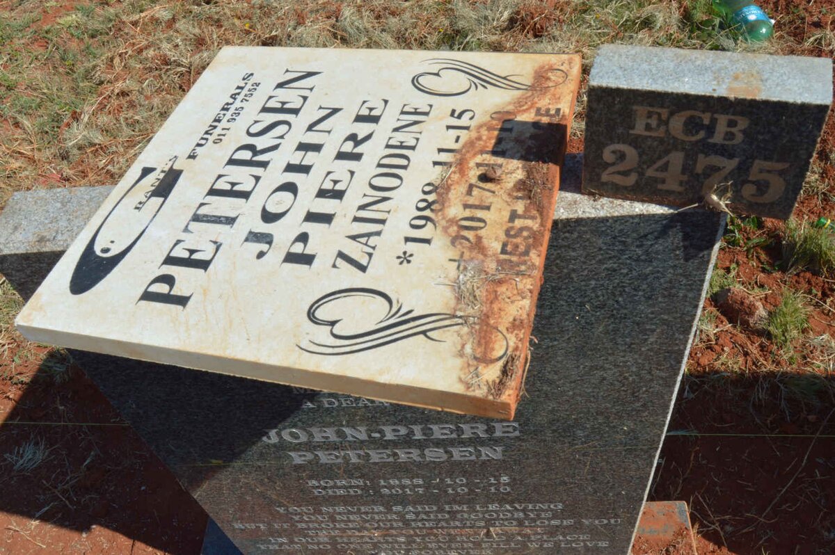 PETERSEN John-Pierre 1988-2018