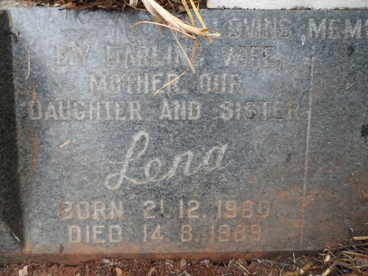 PEREIRA Lena 1960-1989