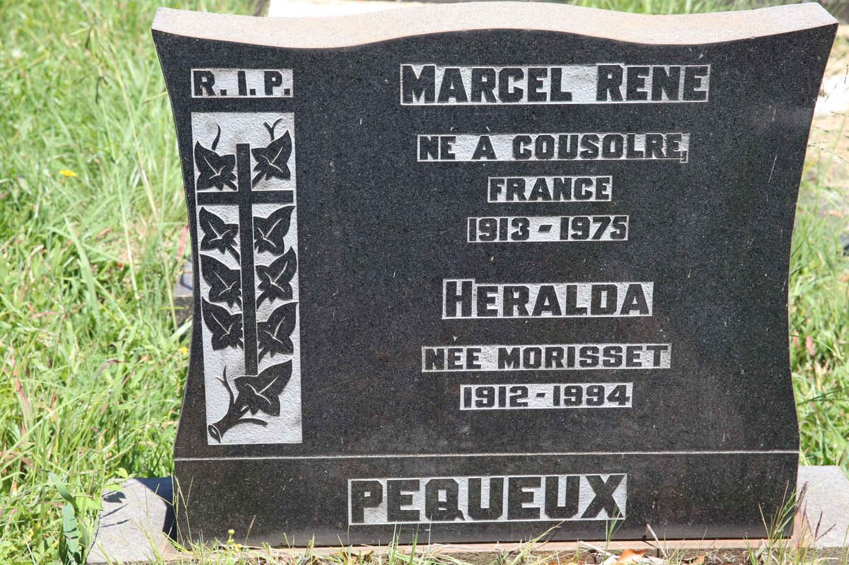 PEQUEUX Marcel Rene 1913-1975 &amp; Heralda MORISSET 1912-1994