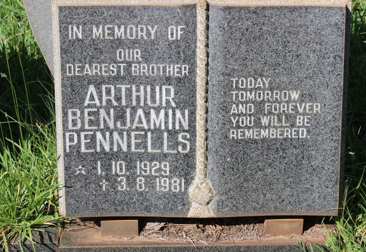 PENNELLS Arthur Benjamin 1929-1981