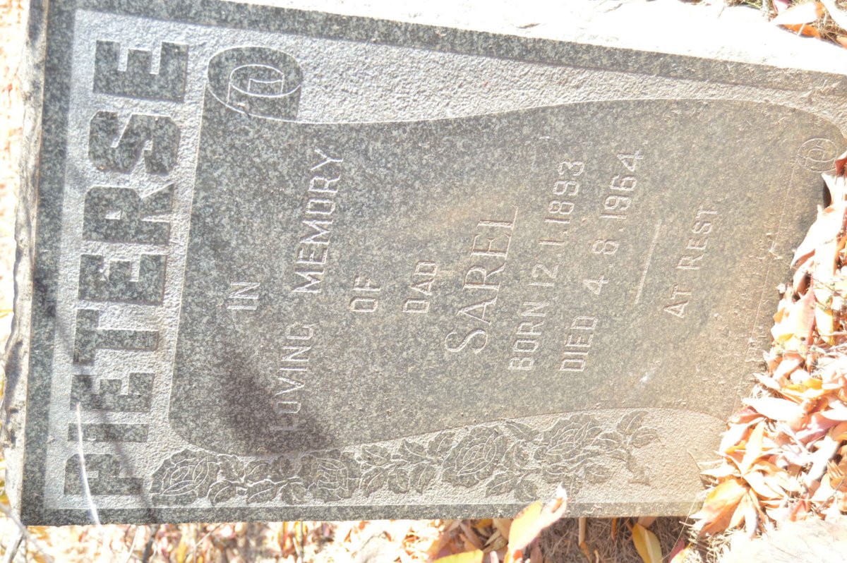 PIETERSE Sarel 1893-1964