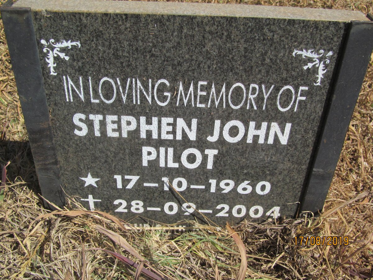 PILOT Stephen John 1960-2004