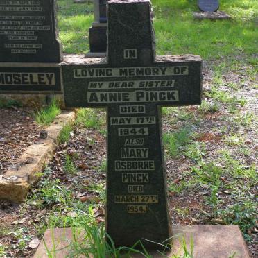 PINCK Annie -1944 :: PINCK Mary Osborne -1954