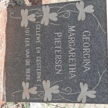 PIETERSEN Georgina Margaretha