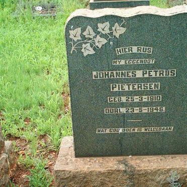 PIETERSEN Johannes Petrus 1910-1946