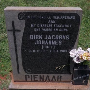 PIENAAR Dirk Jacobus Johannes 1929-1989