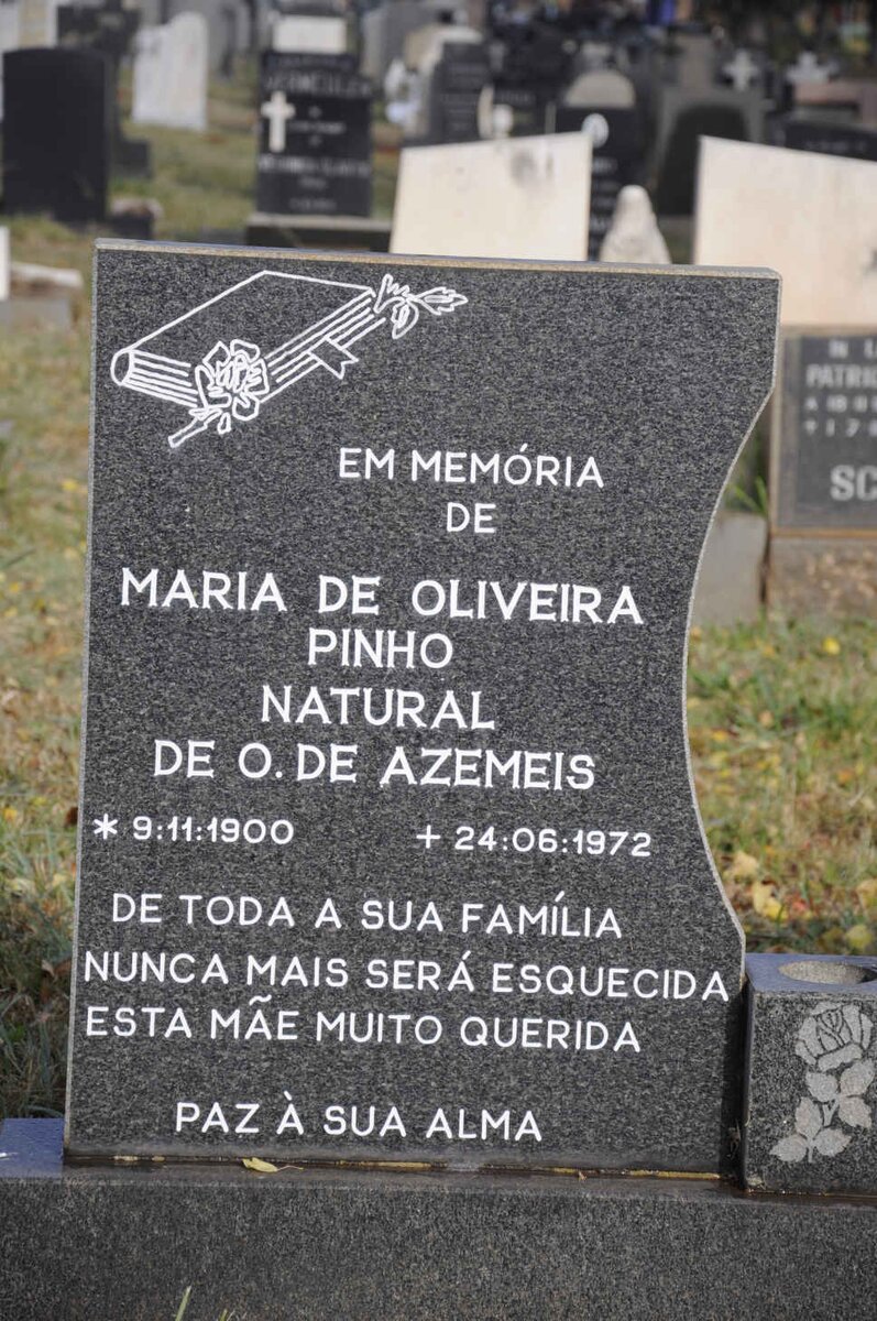 PINHO Maria De Oliviera 1900-1972