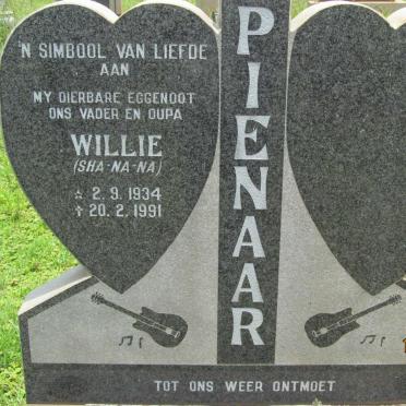 PIENAAR Willie 1934-1991