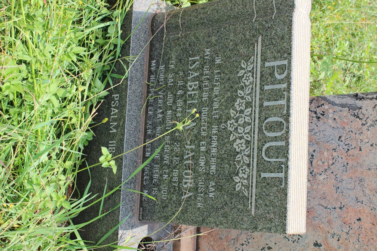 PITOUT Isabella Jacoba 1944-1987