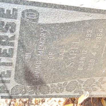 PIETERSE Sarel 1893-1964
