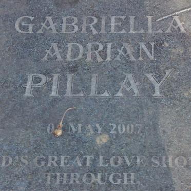 PILLAY Gabriella Adrian -2007