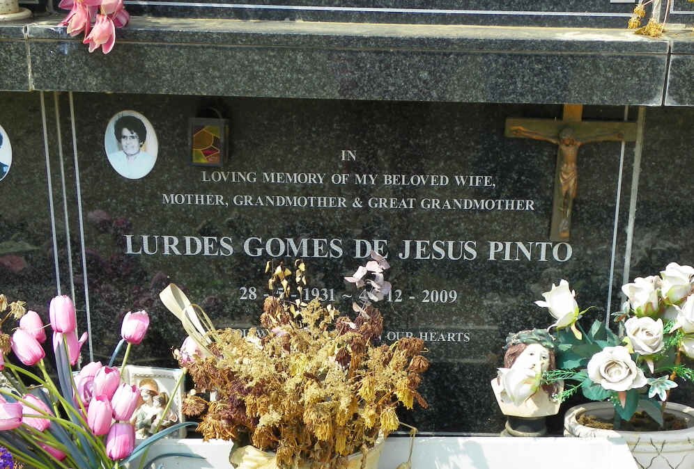 PINTO Lurdes Gomes De Jesus 1931-2009