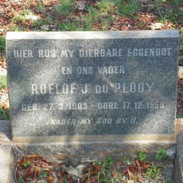 PLOOY Roelof J., du 1903-1959