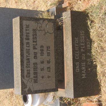 PLESSIS Marie, du 1937- :: DU PLESSIS Marius 1969-1975