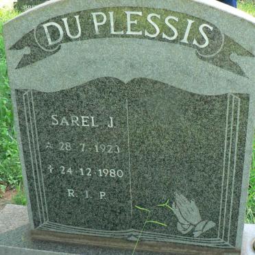 PLESSIS Sarel J., du 1923-1980