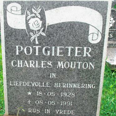 POTGIETER Charles Mouton 1928-1991