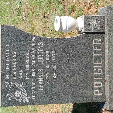 POTGIETER Johannes Jurgens 1928-1978