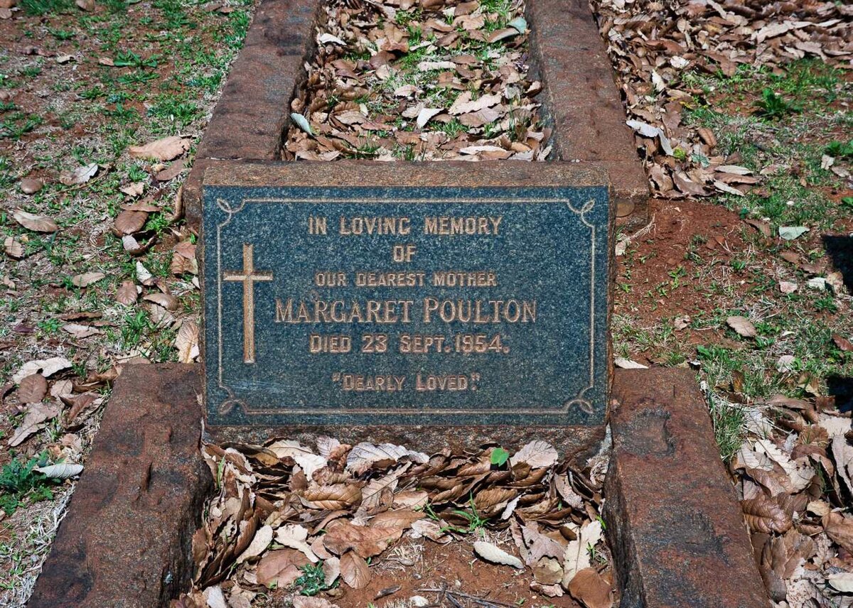 POULTON Margaret -1954