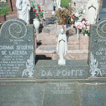 PONTE Guiomar Sequeira de Lagerda, da 1918-1984 &amp; Jacinto 1918-1988 :: DA PONTE Clemente Fernando de Sousa 1946-2010