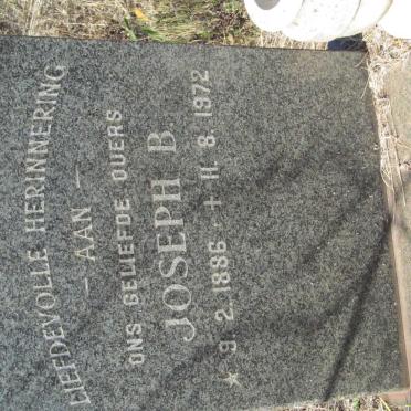 POWELL Joseph B. 1886-1972