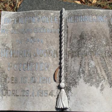 POTGIETER Hendrik Johan 1911-1964