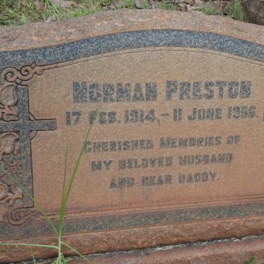 PRESTON Norman 1914-1956