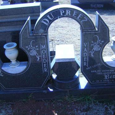 PREEZ Ben, du 1935-1996