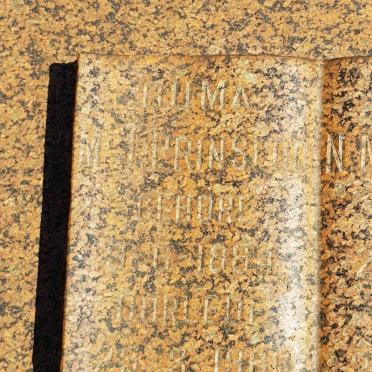 PRINSLOO N.M. 1877-1960 & M.J. 1884-1960