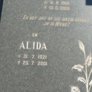 PRINCE Francis Edward 1914-1982 &amp; Alida 1921-2001