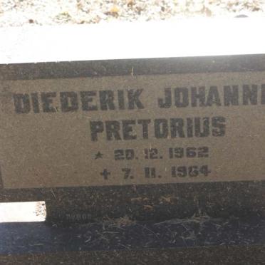 PRETORIUS Diederik Johannes 1962-1964