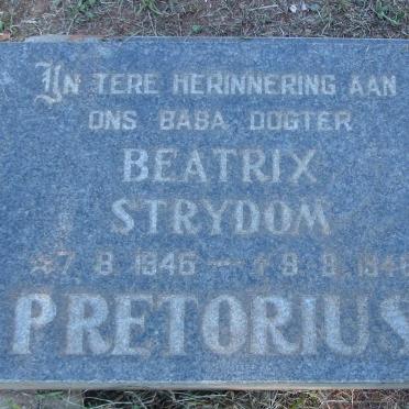 PRETORIUS Beatrix Strydom 1946-1946