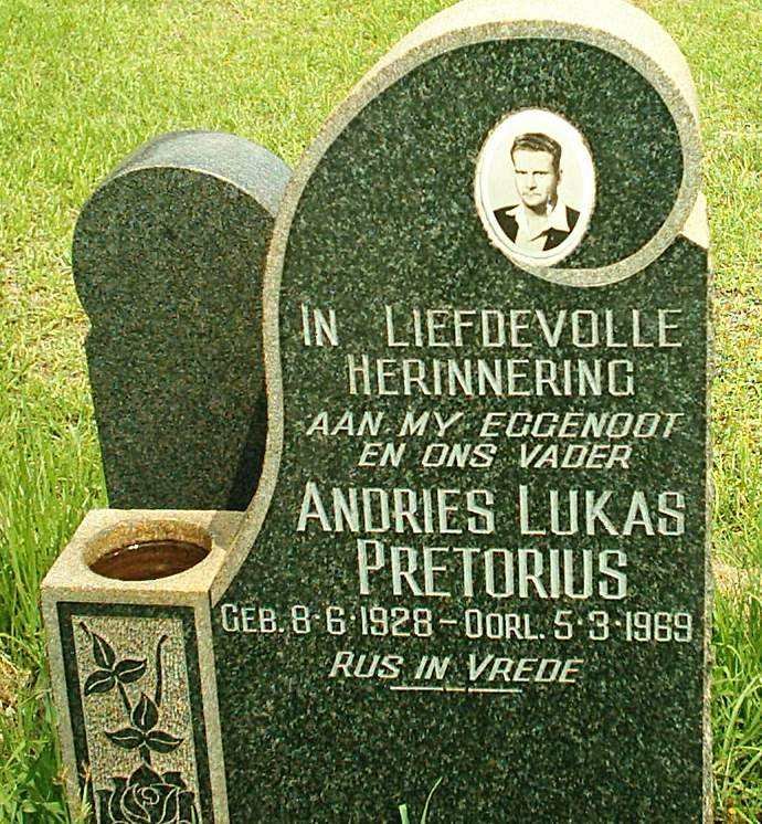 PRETORIUS Andries Lukas 1928-1969