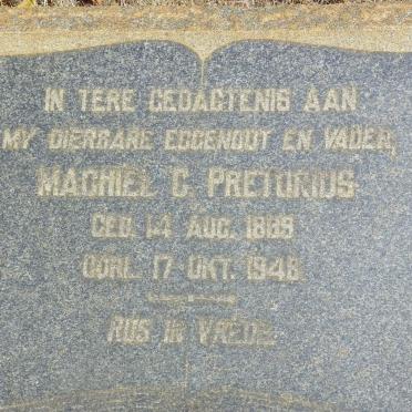 PRETORIUS Machiel C. 1889-1948