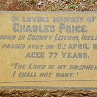 PRICE Charles -1943 :: THOMSON Maud Marion nee PRICE 1917-1976 :: PRICE Edgar 1915-1998 :: PRICE Maud -1967