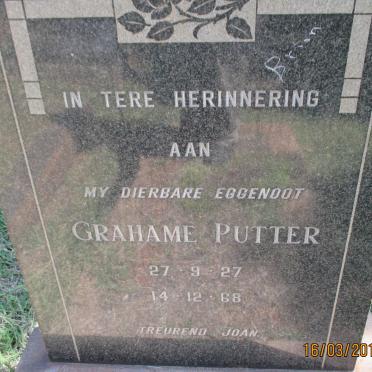 PUTTER Grahame 1927-1968