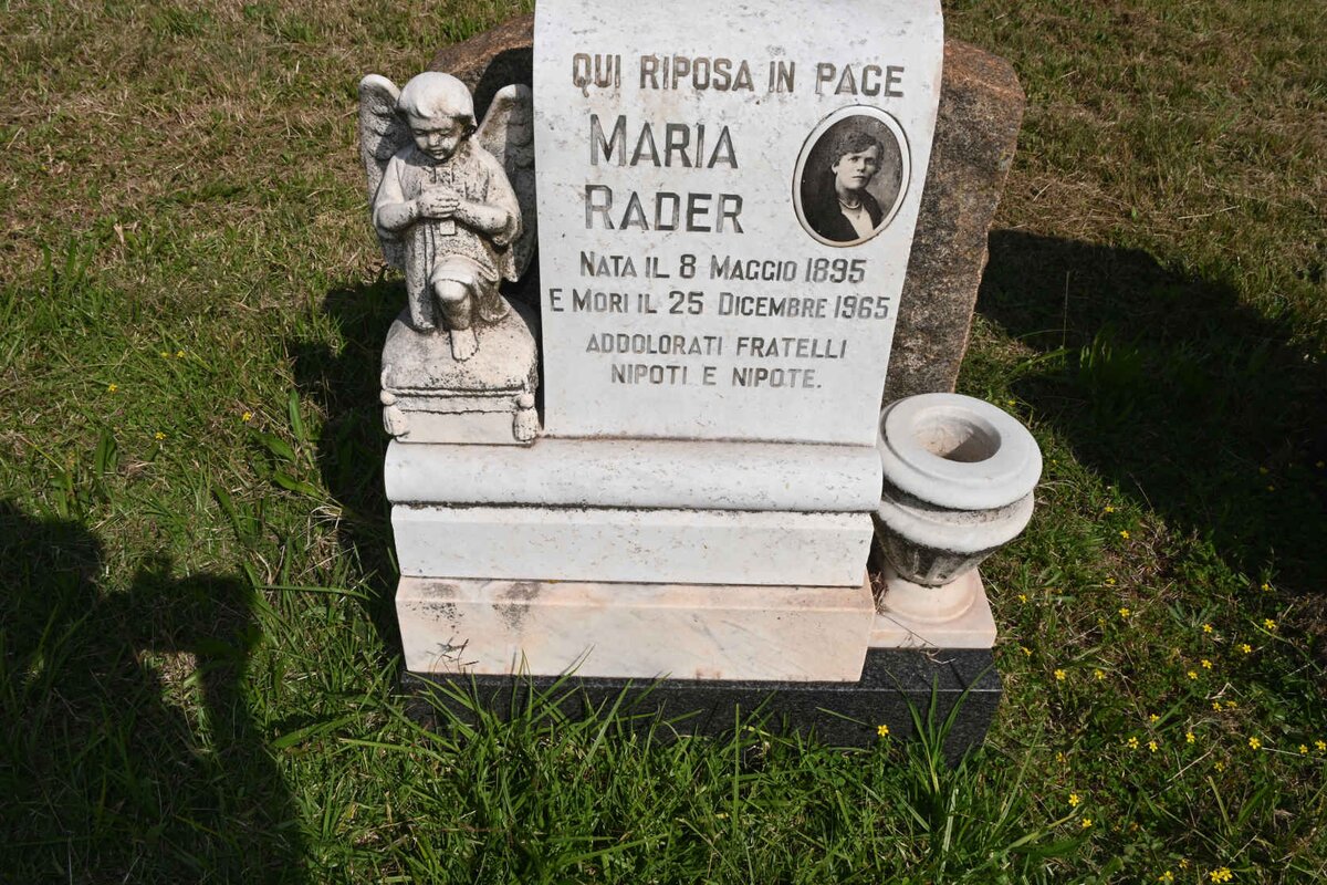 RADER Maria 1895-1965